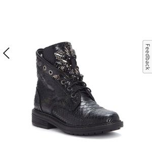 VINCE CAMUTO SEFELLA EMBELLISHED BOOTIE